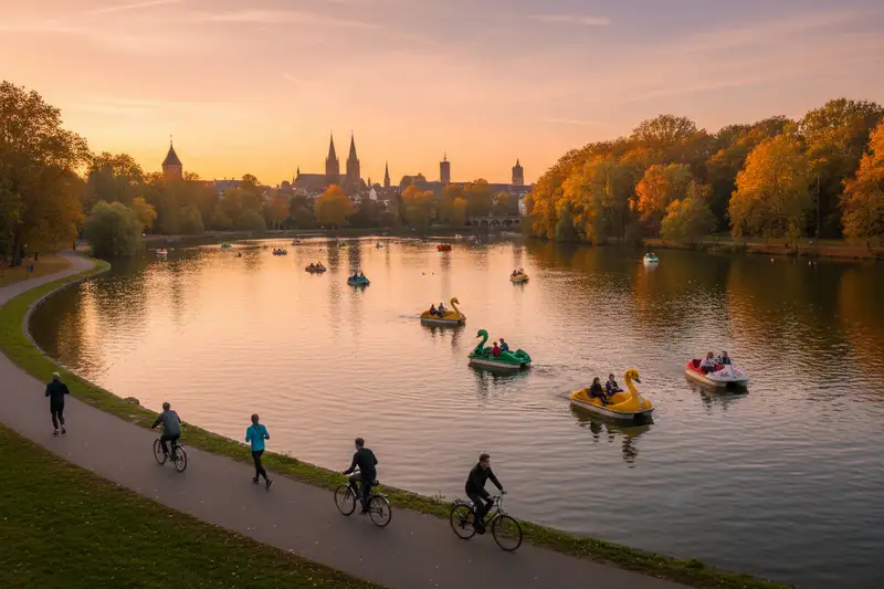 Münster zählt rund 320.000 Einwohner und über 65.000 Studierende, was die Stadt zu einer der jüngsten Großstädte Deutschlands macht