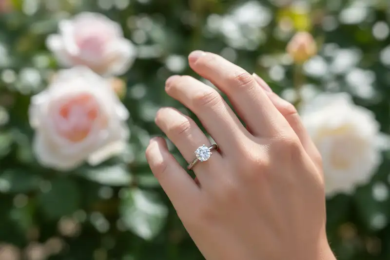 Laut einer Umfrage des Bundesverbands Schmuck und Uhren tragen mehr als 60 Prozent der Deutschen ihren Verlobungsring links