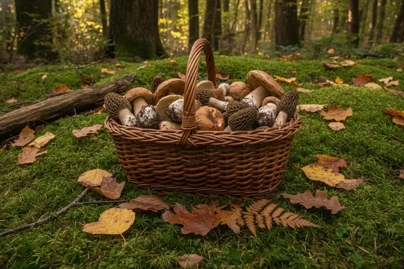 Steinpilze haben von Juli bis Oktober Saison, ihr Peak liegt im September