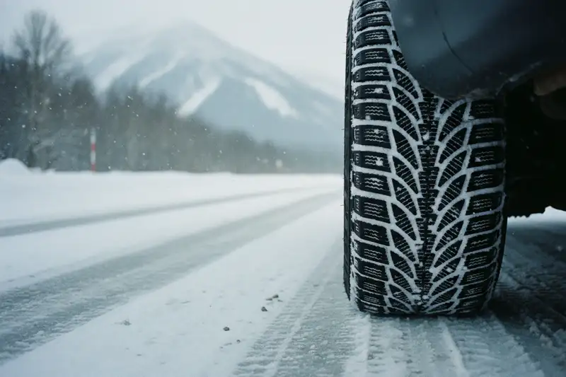 Der Bremsweg auf Schnee beträgt mit Sommerreifen 62 Meter, mit Winterreifen nur 31 Meter bei 100 km/h