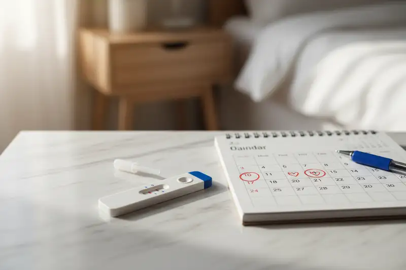Die fruchtbaren Tage liegen in einem Zeitfenster von etwa sechs Tagen rund um den Eisprung