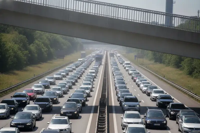 Im Sommer 2025 zählte der ADAC über 116.000 Staus mit einer Gesamtlänge von 203.830 Kilometern, ungefähr fünf Erdumrundungen