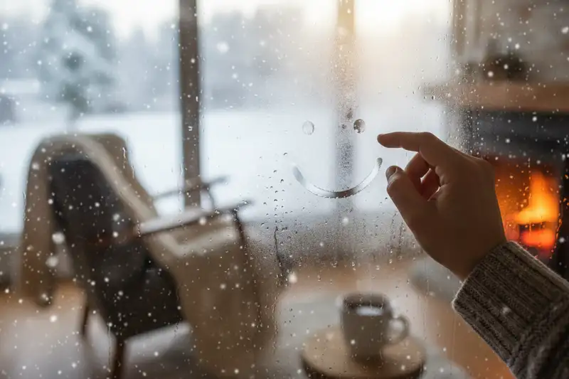 Ein Vier-Personen-Haushalt gibt täglich bis zu 12 Liter Feuchtigkeit an die Raumluft ab