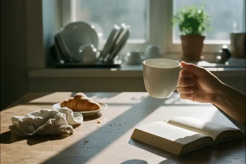 Der Resonanzeffekt funktioniert mit jedem Hohlkörper: eine leere Tasse, ein Glas oder die gewölbte Hand erzeugen ein ähnliches Rauschen wie eine Muschel