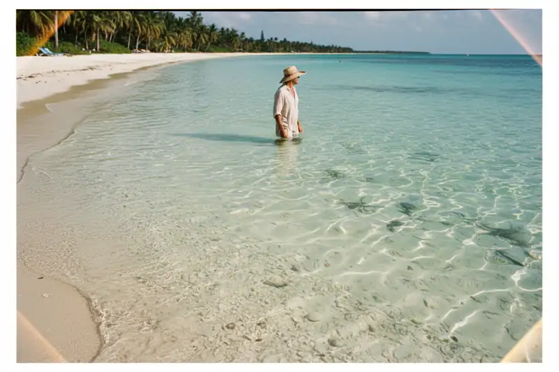 Rotes Licht dringt maximal 5 Meter tief ins Wasser ein, blaues Licht dagegen bis zu 200 Meter