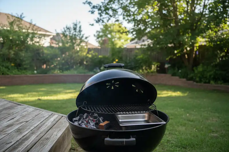 Indirekt grillen mit Deckel senkt PAK-Belastung gegenüber direktem Grillen über offener Glut um ein Vielfaches, in LGL-Stichproben war Gasgrill-Fleisch praktisch PAK-frei