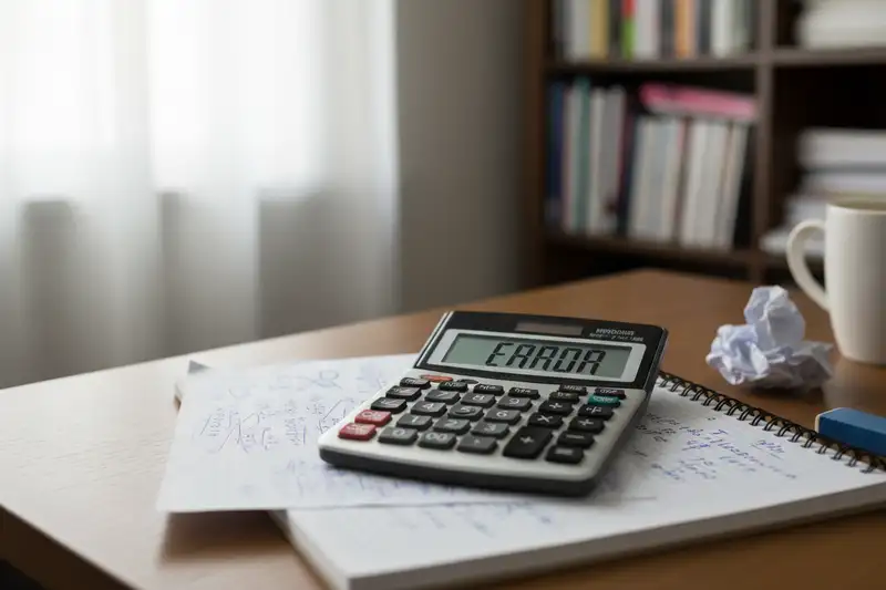 In der Algebra führt eine versteckte Division durch null zu scheinbaren Beweisen wie 2 = 1