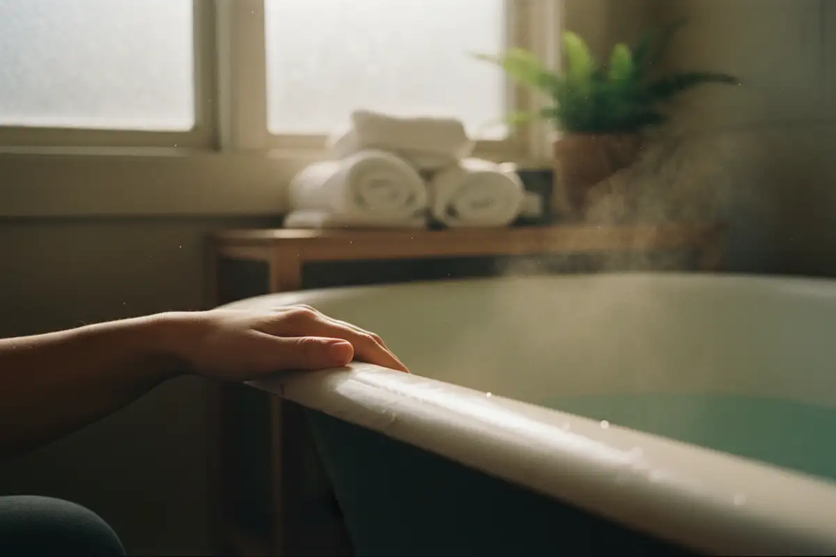 Warum schrumpeln Finger im Wasser?