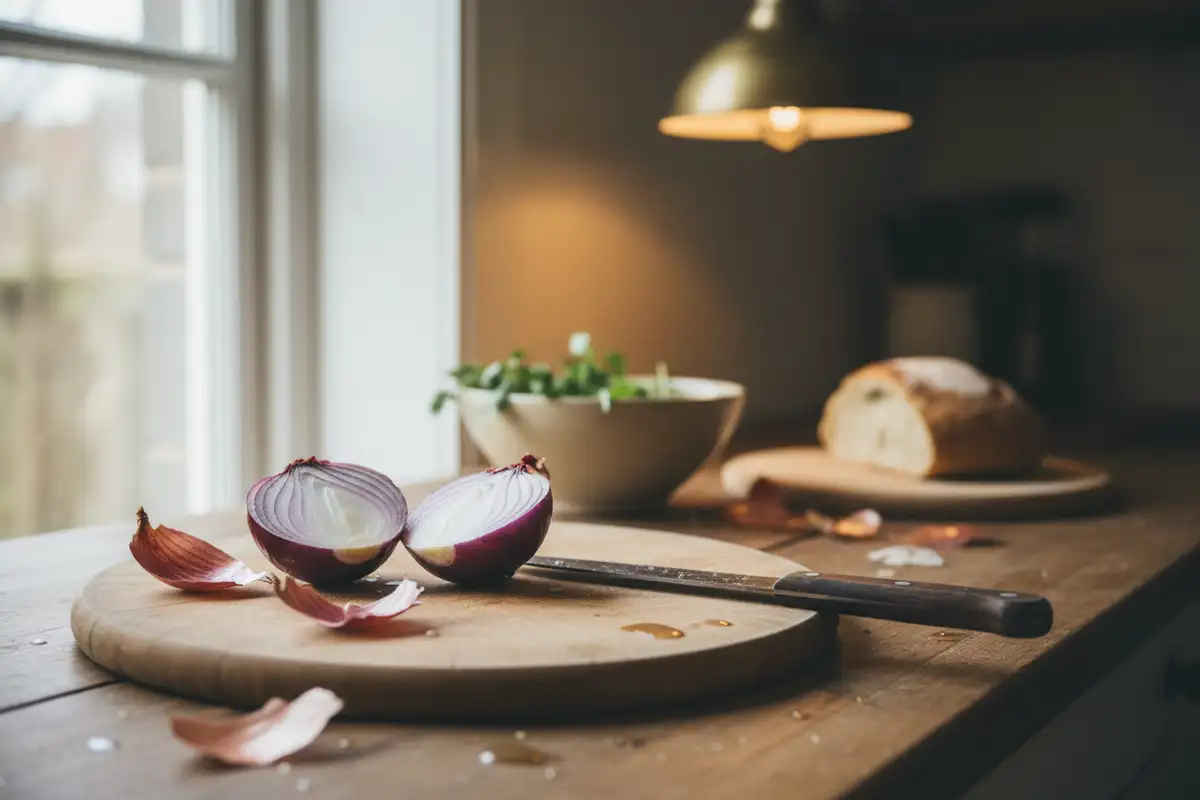 Warum weint man beim Zwiebeln schneiden? Die Chemie dahinter