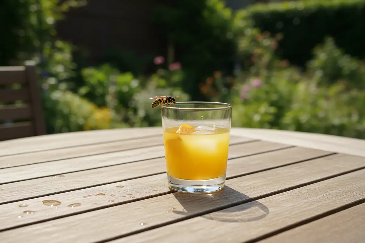 Was tun bei einem Wespenstich?