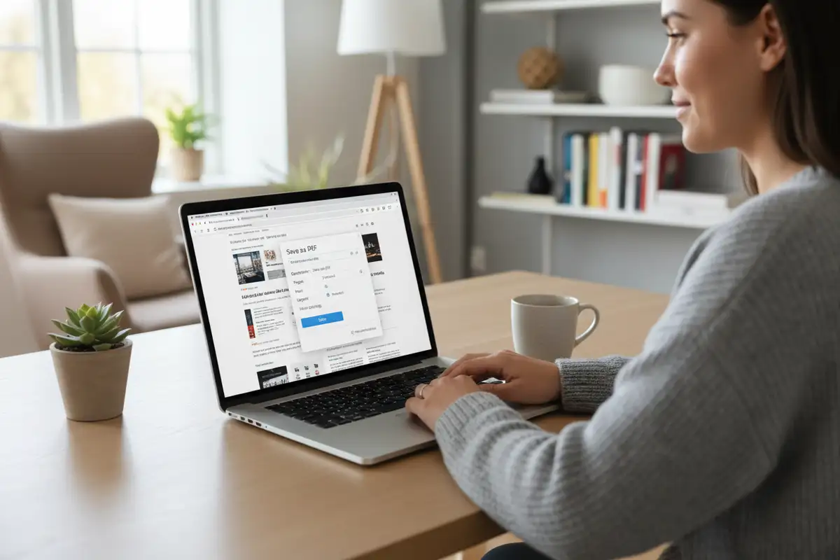 Webseite als PDF speichern: So geht es in jedem Browser