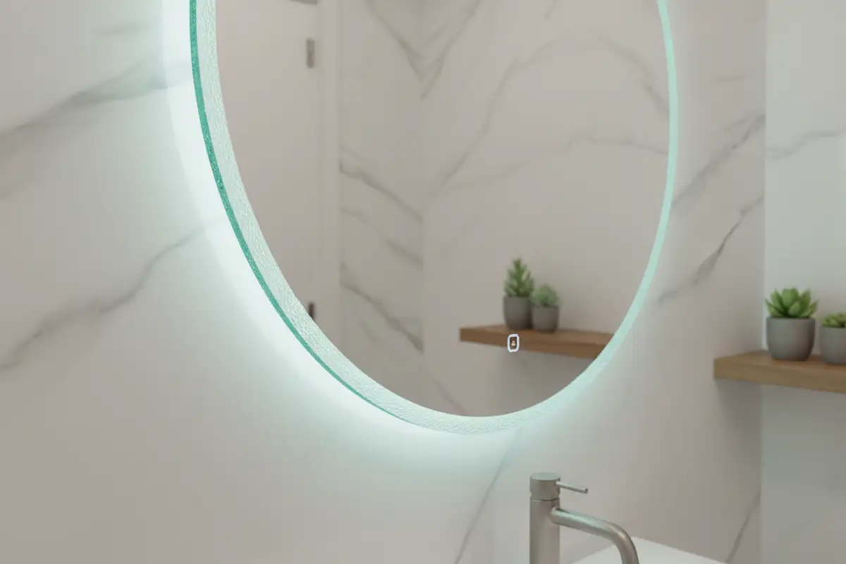 Welche Farbe hat ein Spiegel?