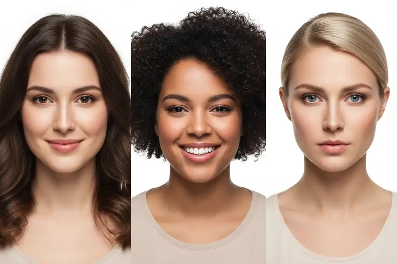 Für runde Gesichtsformen empfehlen Friseure besonders häufig einen seitlichen Scheitel, da er das Gesicht optisch streckt und strukturiert