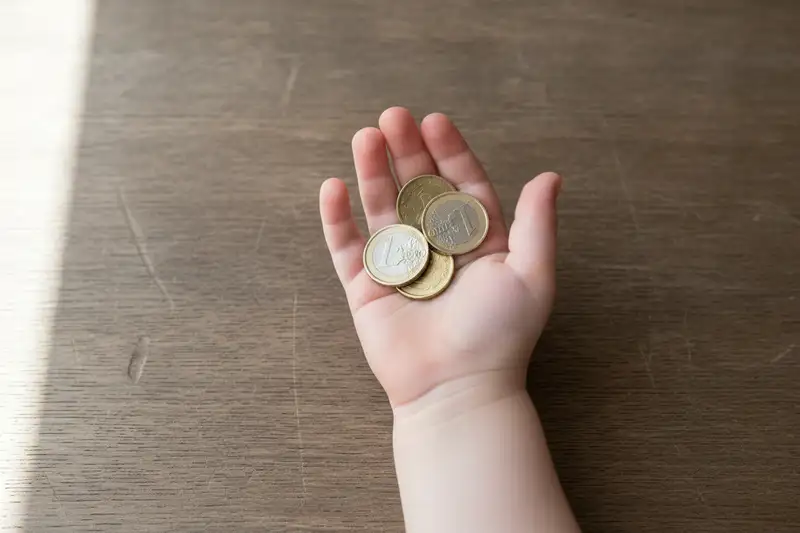 Das Deutsche Jugendinstitut empfiehlt für 4- bis 5-Jährige 50 Cent bis 1 Euro Taschengeld pro Woche und schlägt eine wöchentliche Auszahlung bis zum 9. Lebensjahr vor