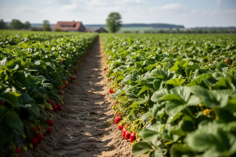 Pro-Kopf-Verbrauch in Deutschland 2023/24: 3,3 Kilogramm Erdbeeren, 700 Gramm weniger als im Vorjahr