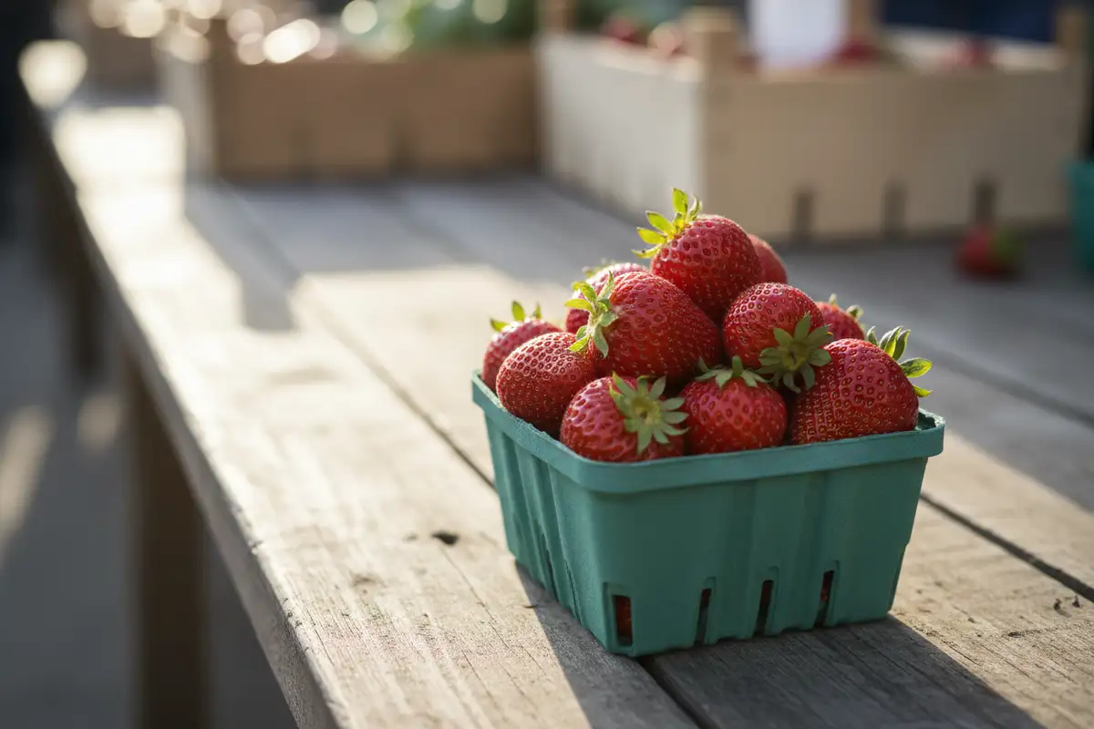 Wie erkennst du gute Erdbeeren im Supermarkt?