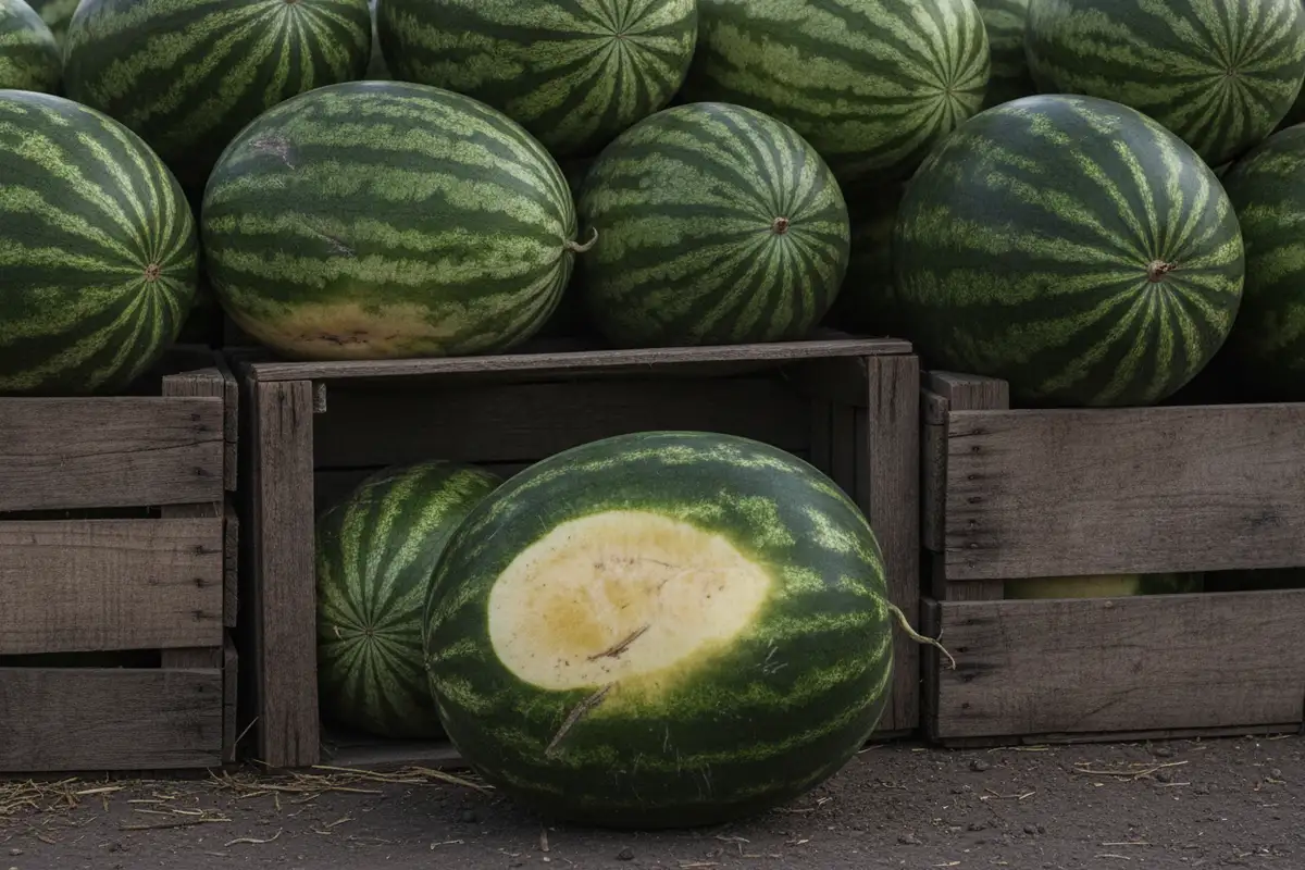 Wie erkennt man eine reife Wassermelone?