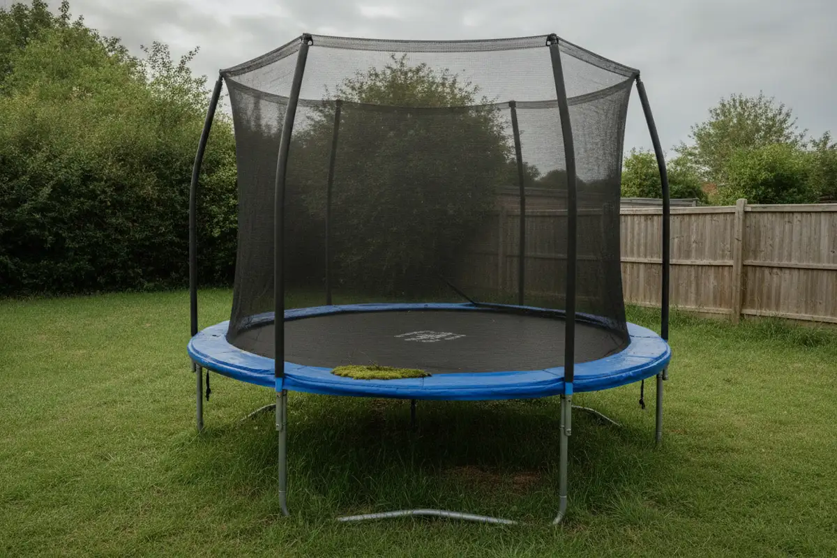 Wie gefährlich ist ein Gartentrampolin für Kinder?