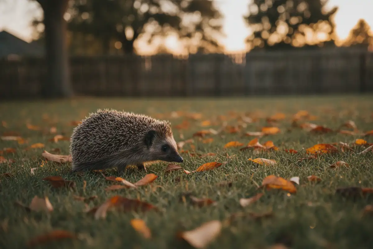 Wie hilfst du einem Igel im Herbst?