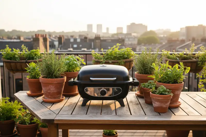Auf dem eigenen Balkon ist Grillen erlaubt, wenn der Mietvertrag es nicht ausschließt. Holzkohle gilt jedoch als rauchintensiv und führt am häufigsten zu Streit mit Nachbarn.