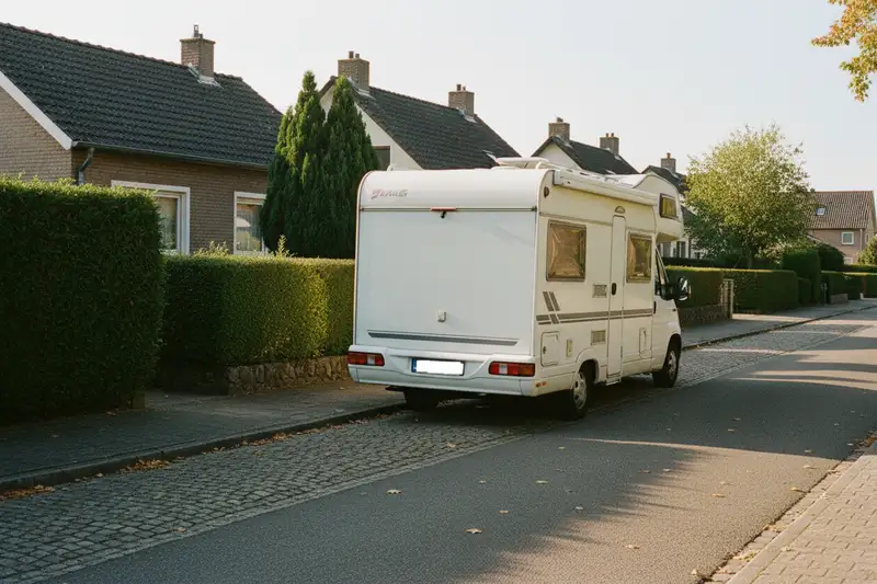 78 Prozent aller Wohnmobile in Deutschland werden im Wohngebiet abgestellt, viele sogar dauerhaft am gleichen Standort