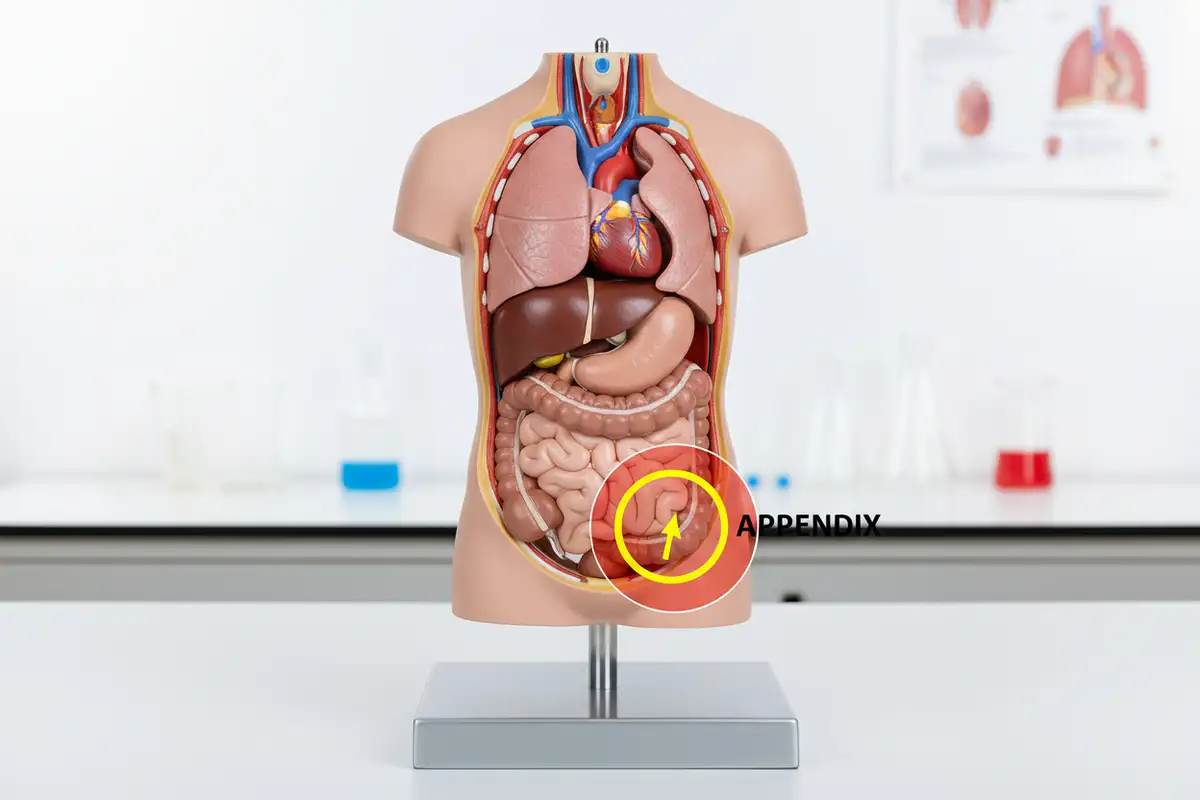 Wo liegt der Blinddarm, und was macht er eigentlich?